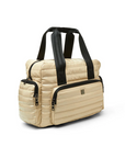 Voyager Travel Bag in Blonde Patent by Think Royln