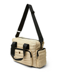 Voyager Travel Bag in Blonde Patent by Think Royln