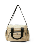Voyager Travel Bag in Blonde Patent by Think Royln