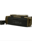 Voyager Travel Bag in Shiny Olive by Think Royln