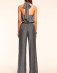 Ginger Sparkle Knit Halter Jumpsuit by Ramy Brook