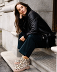 Setsu 3.0 in Beige Leopard Pony by Laidback London