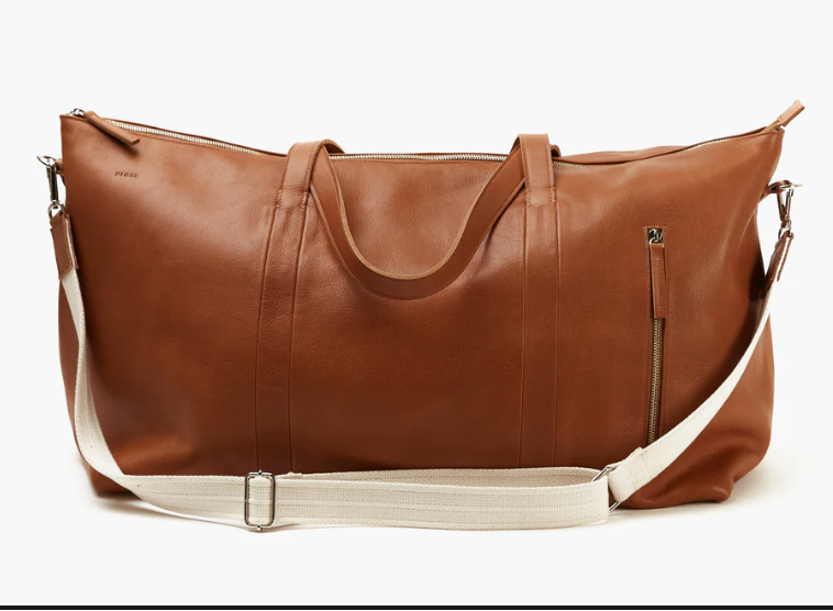 Malbec Weekend Bag in Tobacco by Nimes