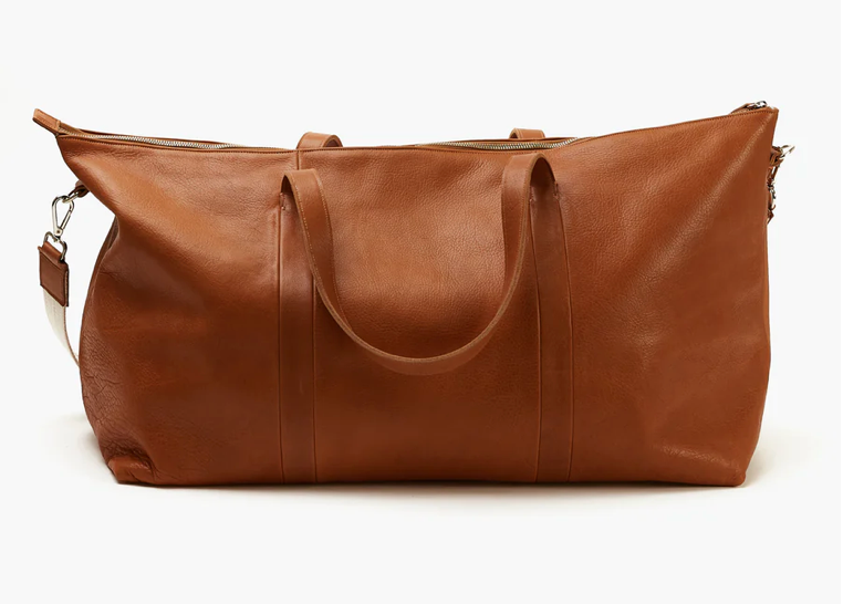 Malbec Weekend Bag in Tobacco by Nimes