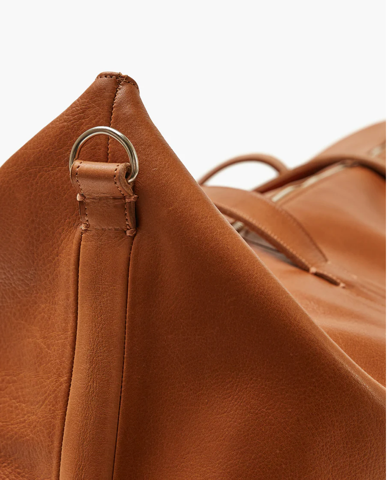 Malbec Weekend Bag in Tobacco by Nimes