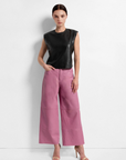 Ruby Leather Wide Leg Pants by AS by DF