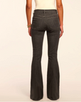Helena High-Rise Flare Jean in Grey Wash by Ramy Brook
