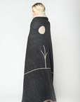 Midnight Sun Reversible Throw by Blacksaw