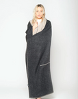 Midnight Sun Reversible Throw by Blacksaw