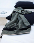 The Siempre Recycled Blanket in Surplus by Blacksaw