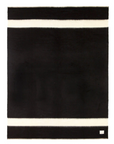 The Siempre Recycled Blanket in Black by Blacksaw