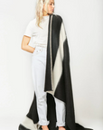 The Siempre Recycled Blanket in Black by Blacksaw