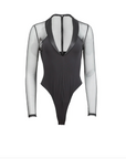 The Tuxedo Bodysuit by Fleur Du Mal