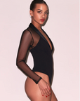 The Tuxedo Bodysuit by Fleur Du Mal
