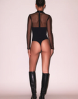 The Tuxedo Bodysuit by Fleur Du Mal