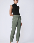 Asher Angle Seam Jogger in Cactus by Kal Rieman