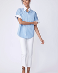 Lynn DC Shirt in Poolside Stripe by Kal Rieman