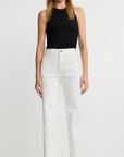 Dove High Rise Wide Leg Jean by Smythe