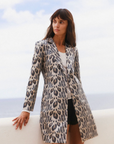 Lexi Car Coat in New Leopard by Catherine Gee