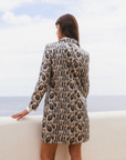 Lexi Car Coat in New Leopard by Catherine Gee