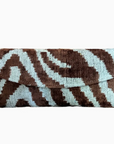 Ikat Structured Clutch in Lighttiger by Ayca Design