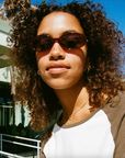 The Sweet Leaf in Crystal Black Cherry Bio by Crap Eyewear