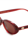 The Sweet Leaf in Crystal Black Cherry Bio by Crap Eyewear