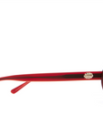 The Sweet Leaf in Crystal Black Cherry Bio by Crap Eyewear