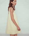 Mini Shift Dress in Butter by Smythe