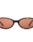 The Star Locket in Dark Tortoise Bio / Cinnamon by Crap Eyewear