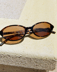 The Star Locket in Dark Tortoise Bio / Cinnamon by Crap Eyewear