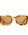 Heavy Tropix in Blonde Tortoise Bio / Polarized Mustard by Crap Eyewear