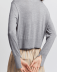 Elodie Layered Crewneck Knit by Saint Art