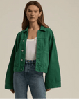 Oliver Jacket in Emerald by Favorite Daughter