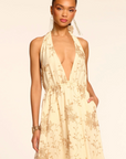 Imelda Metallic Embroidered Maxi Dress by Ramy Brook