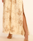 Imelda Metallic Embroidered Maxi Dress by Ramy Brook