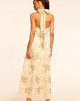 Imelda Metallic Embroidered Maxi Dress by Ramy Brook