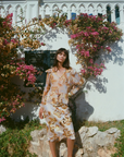 Siena Slip Skirt in Wild Horses by Catherine Gee