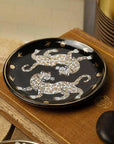 Leopard Horizon Round Ceramic Dish