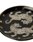 Leopard Horizon Round Ceramic Dish