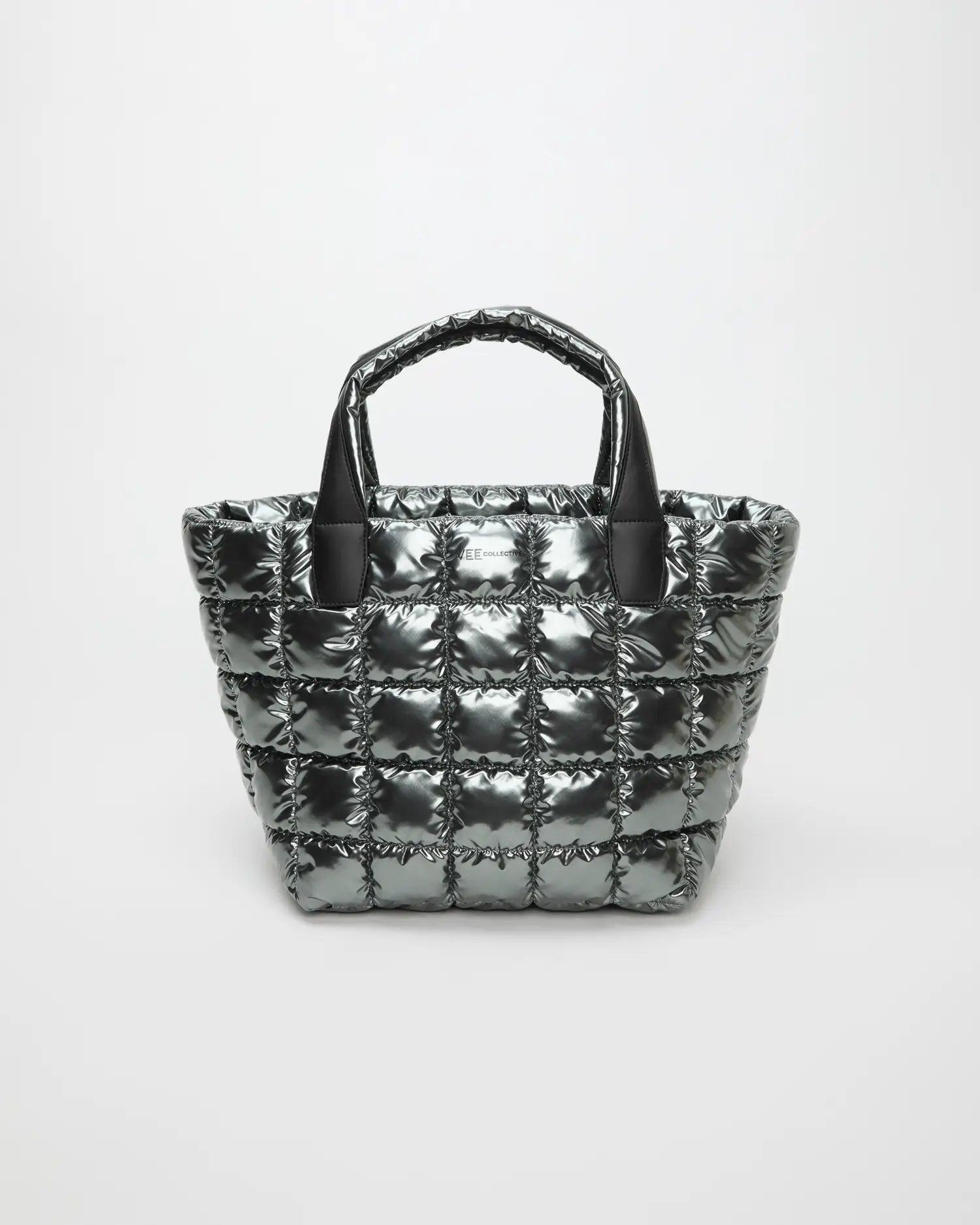Medium Porter Tote by Vee Collective in Gadget Grey