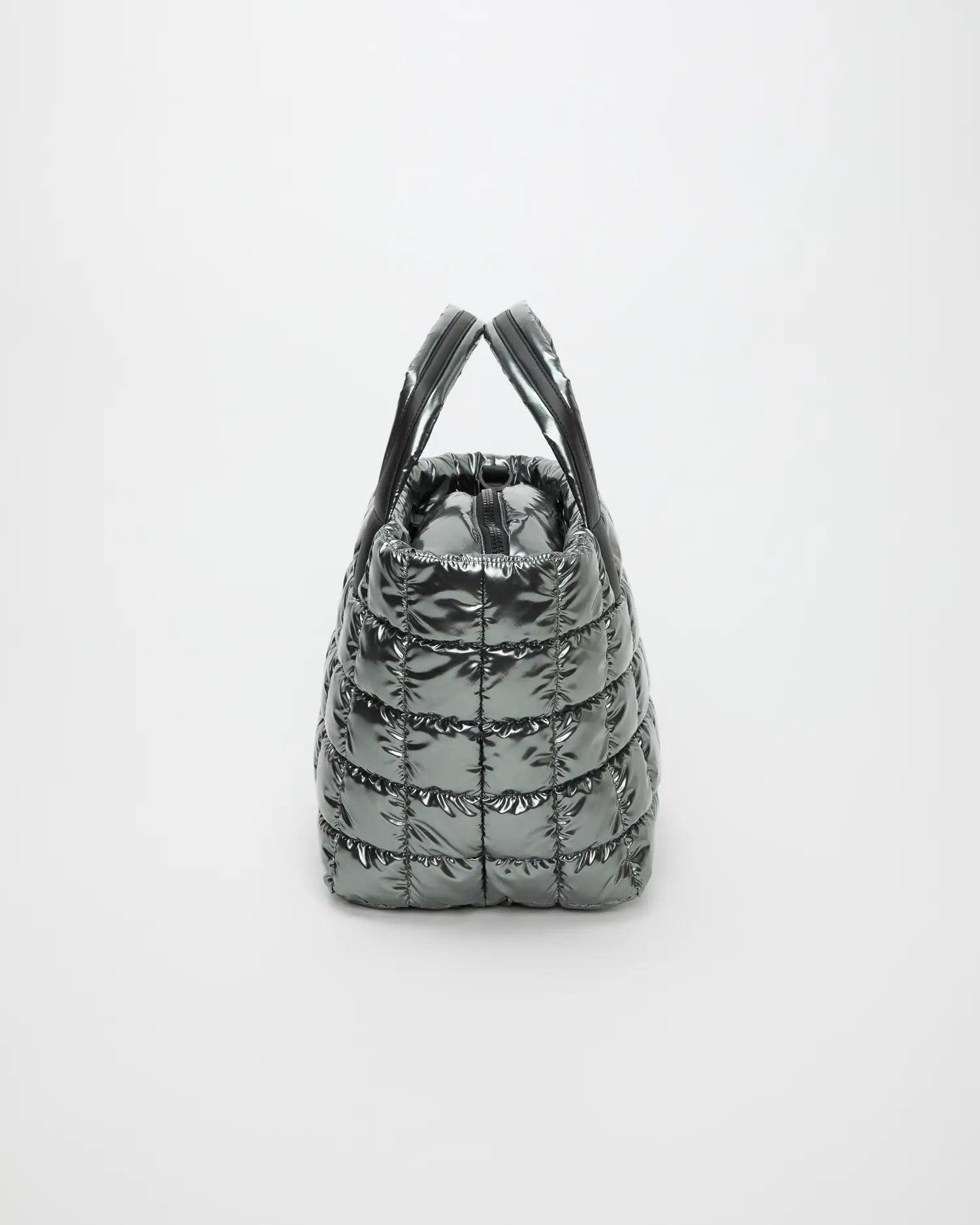 Medium Porter Tote by Vee Collective in Gadget Grey