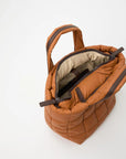 Small Power Tote by Vee Collective in Cognac