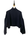 Swing Mock Sweater by Brazeau Tricot