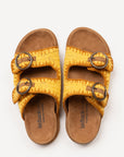 Clay Sandal in Turmeric by Laidback London