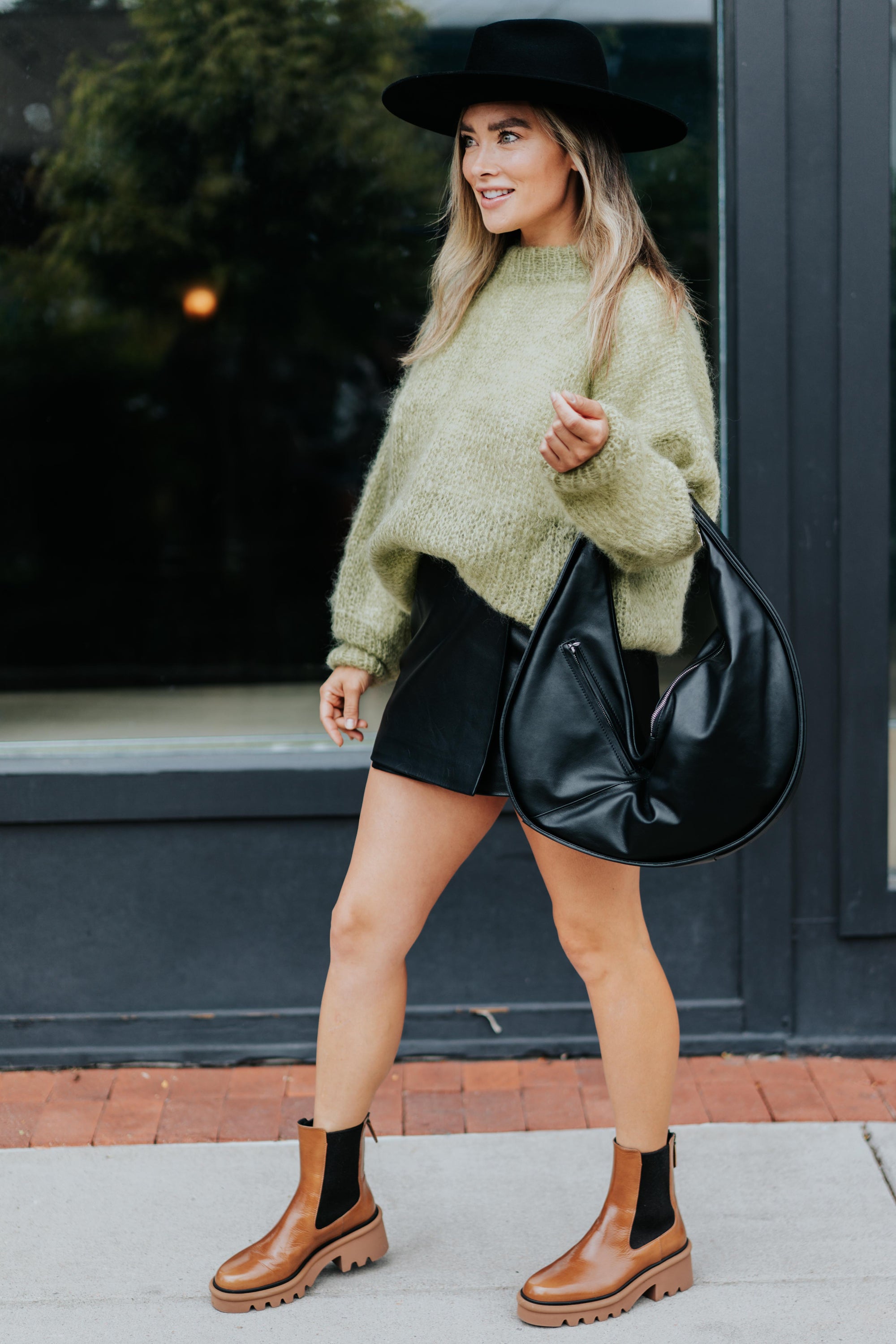 Bowe Bag in Black by Janessa Leone