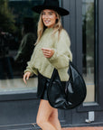 Bowe Bag in Black by Janessa Leone