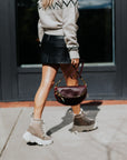 Inez Belt Bag in Zinfandel by Kempton & Co.