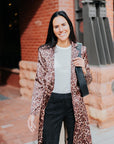 Lexi Car Coat in Leopard by Catherine Gee