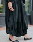 Ruffle Pants in Black by Moyoru